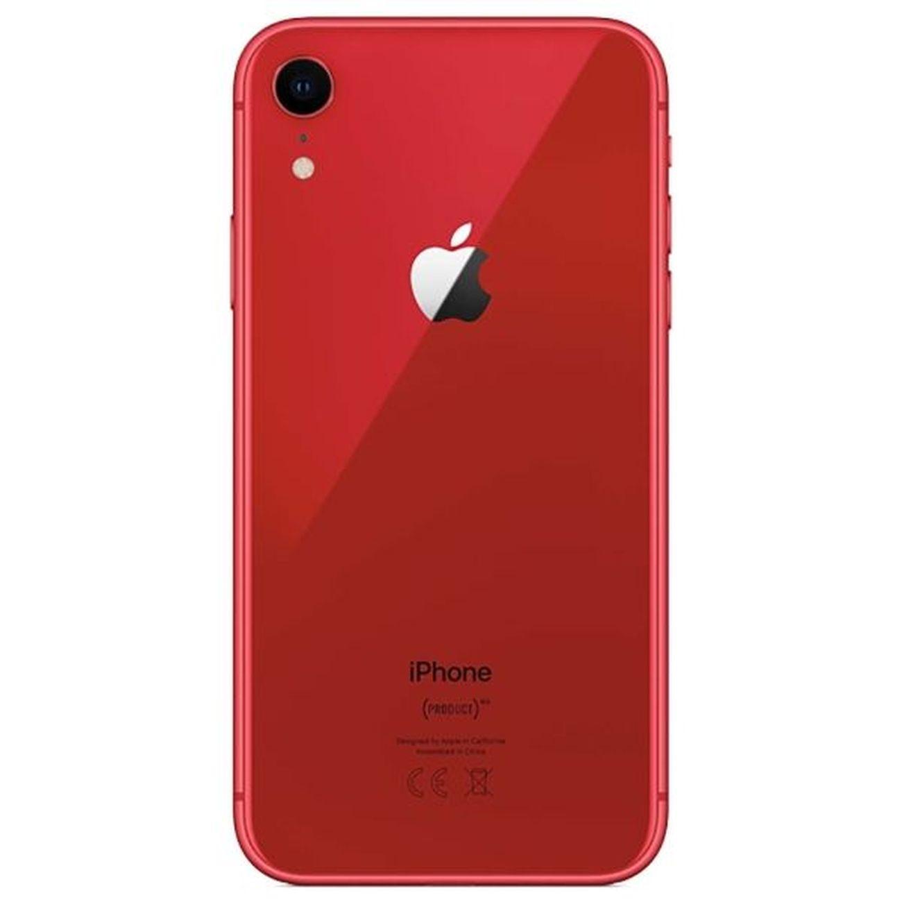 Восстановленный смартфон Apple iPhone XR 64GB nanoSim/eSim (PRODUCT)RED, рабочий (без RuStore)