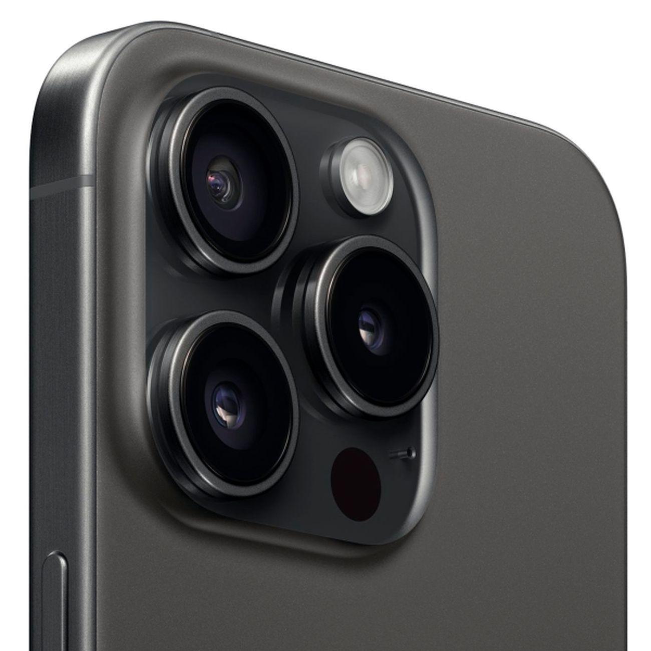 Восстановленный смартфон Apple iPhone 15 Pro 256GB Dual Sim черный титан, рабочий (без RuStore)