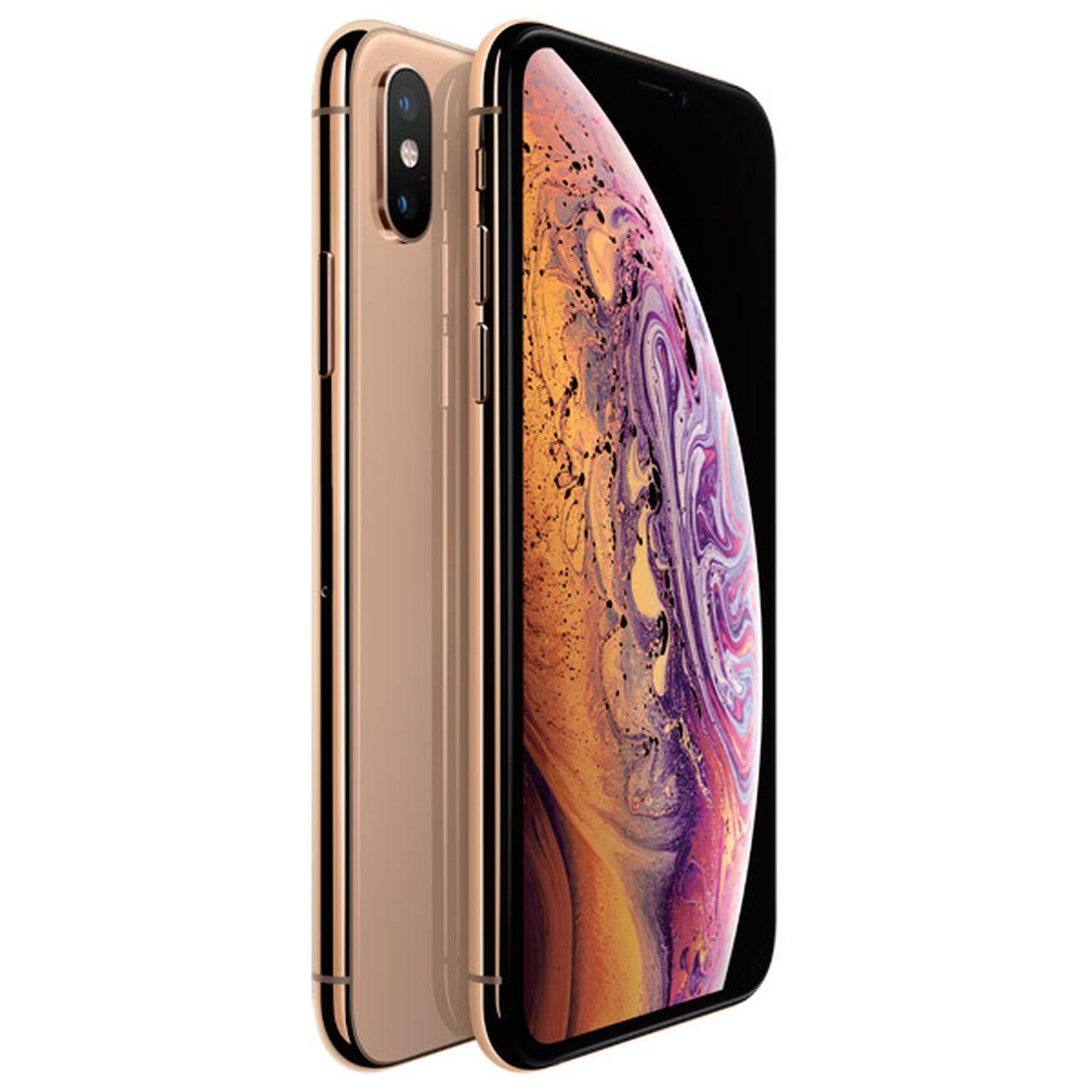 Восстановленный смартфон Apple iPhone XS 256GB nanoSim/eSim Gold, рабочий (без RuStore)