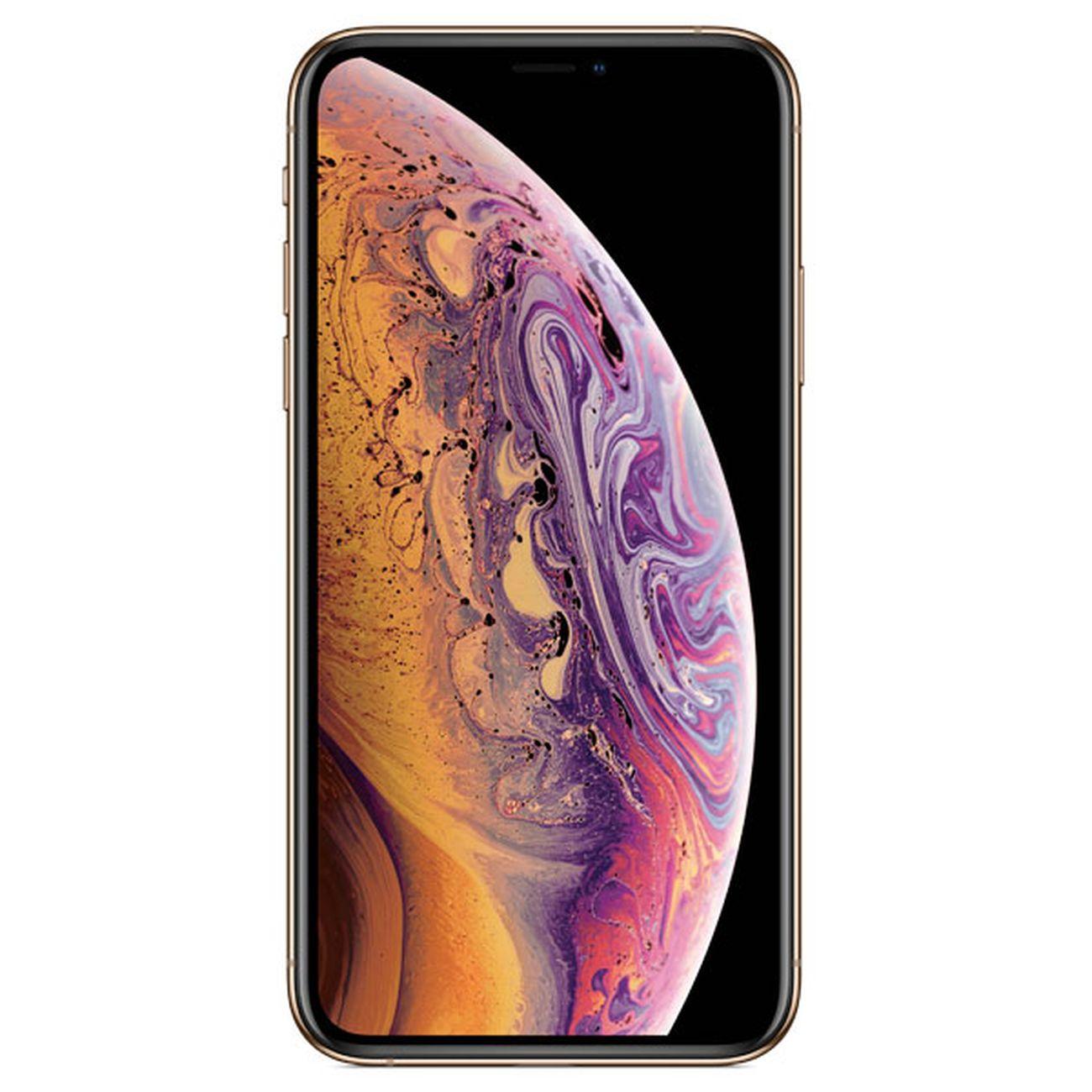Восстановленный смартфон Apple iPhone XS 256GB nanoSim/eSim Gold, рабочий (без RuStore)