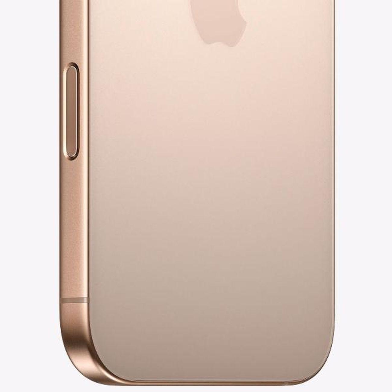 Восстановленный смартфон Apple iPhone 16 Pro 512GB nanoSim/eSim Desert Titanium, рабочий (без RuStore)