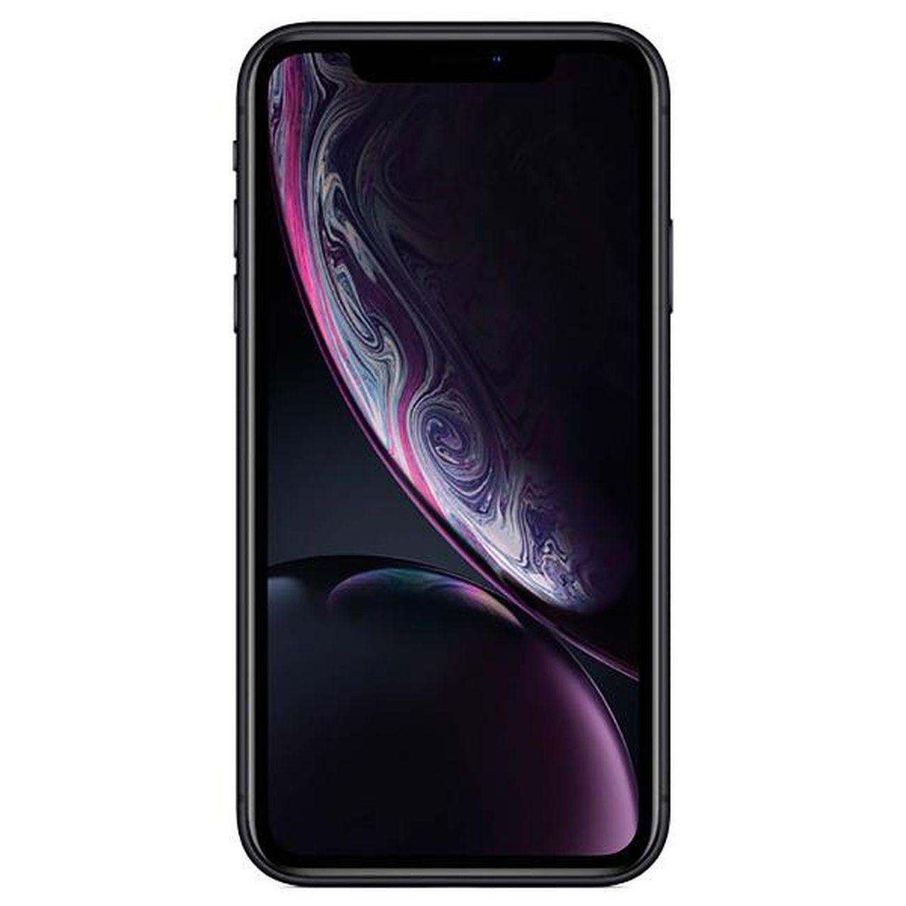 Восстановленный смартфон Apple iPhone XR 64GB Dual Sim Black, рабочий (без RuStore)