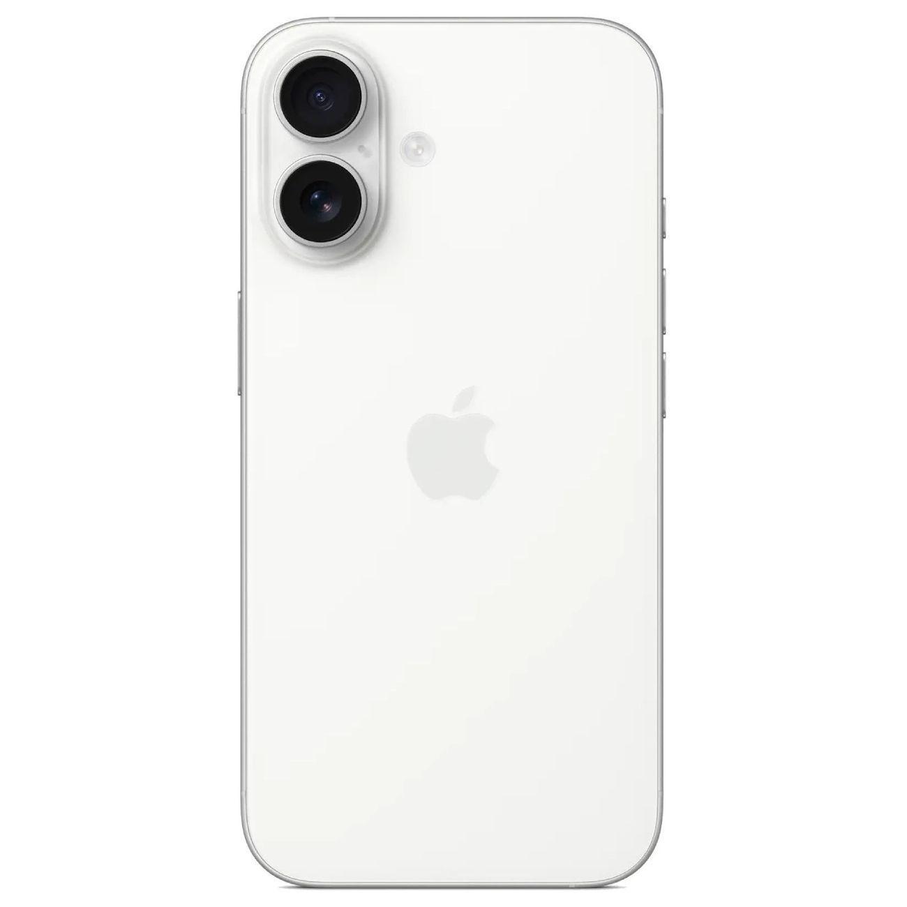 Восстановленный смартфон Apple iPhone 16 128GB Dual Sim White, отличный (без RuStore)