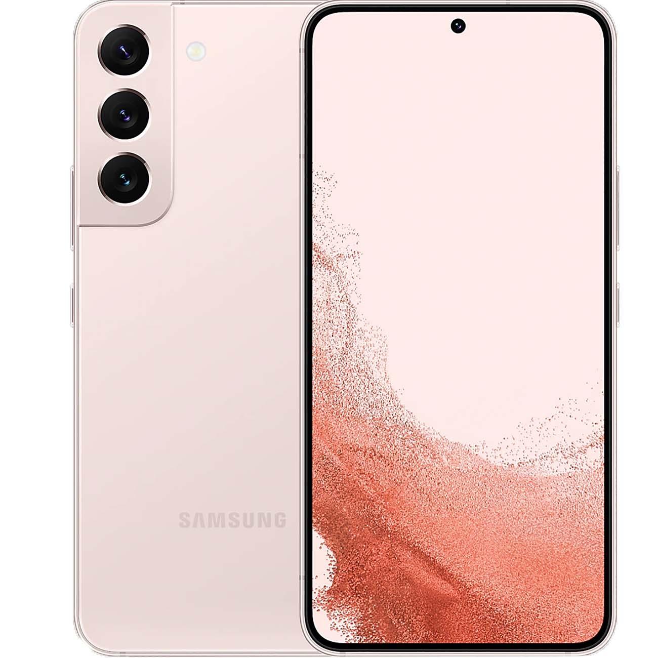 Восстановленный смартфон Samsung Galaxy S22 8/128GB розово-золотой (SM-S901B/DS), отличный