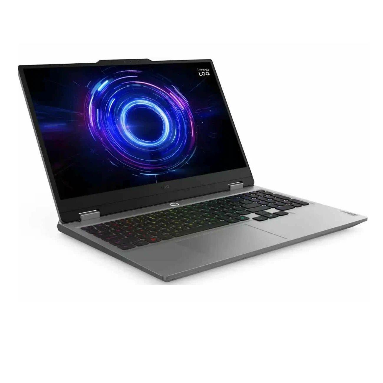 Ноутбук игровой Lenovo LOQ 83JE002CRK 15.6" IPS/Intel Core i5 13450HX/24Gb/512Gb SSD/GeForce RTX 5060 8Gb/DOS/Серый (15IRX10)