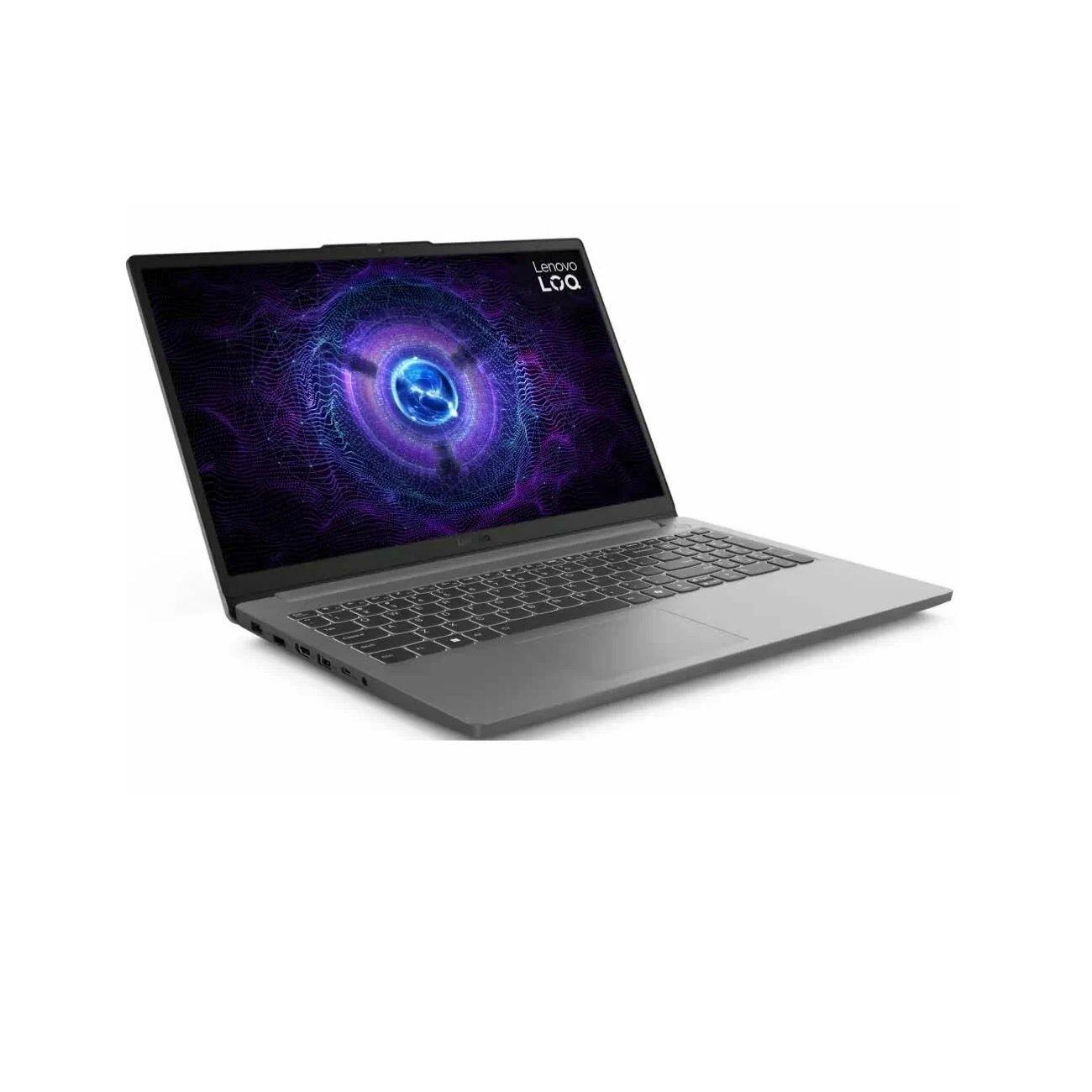 Ноутбук игровой Lenovo LOQ 83LK0043RK 15.6" IPS/Intel Core i5-12450HX/16Gb/512Gb SSD/GeForce RTX 3050 6Gb/DOS/Серый (15IAX9E)