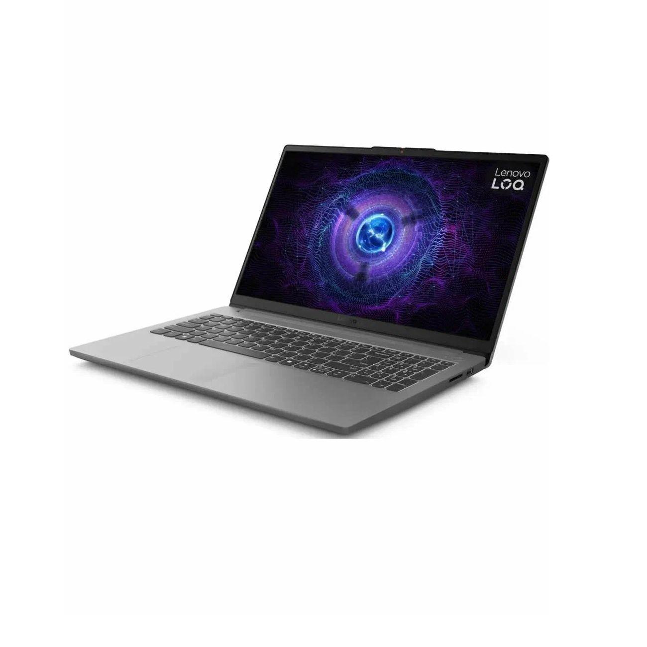Ноутбук игровой Lenovo LOQ 83LK0043RK 15.6" IPS/Intel Core i5-12450HX/16Gb/512Gb SSD/GeForce RTX 3050 6Gb/DOS/Серый (15IAX9E)