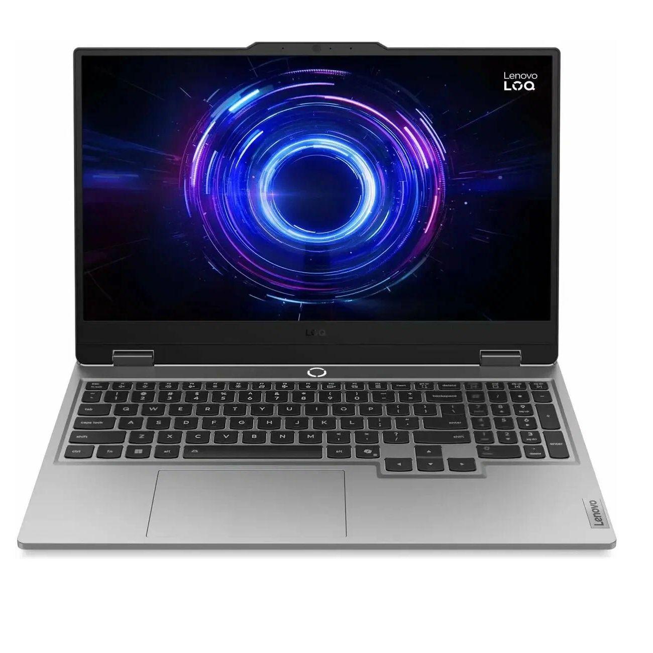 Ноутбук игровой Lenovo LOQ 83JE002BRK 15.6" IPS/Intel Core i5 13450HX/16Gb/512Gb SSD/GeForce RTX 5050 8Gb/ DOS/Серый (15IRX10)