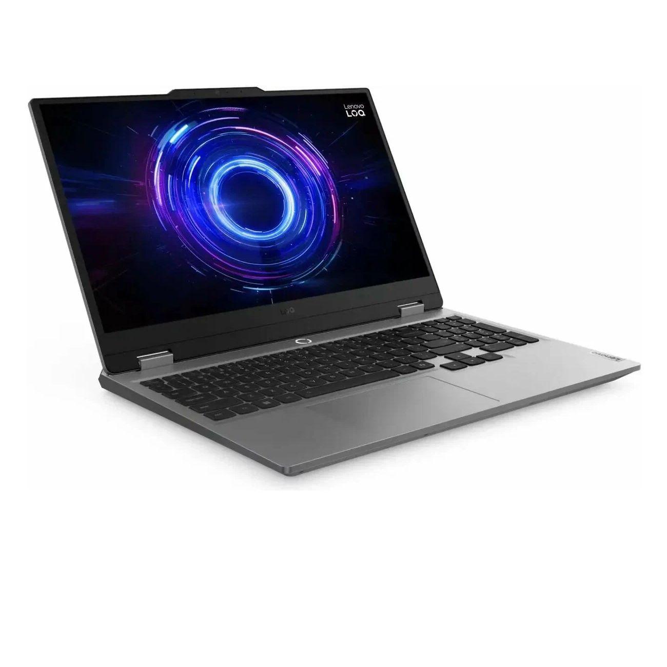 Ноутбук игровой Lenovo LOQ 83JE002BRK 15.6" IPS/Intel Core i5 13450HX/16Gb/512Gb SSD/GeForce RTX 5050 8Gb/ DOS/Серый (15IRX10)