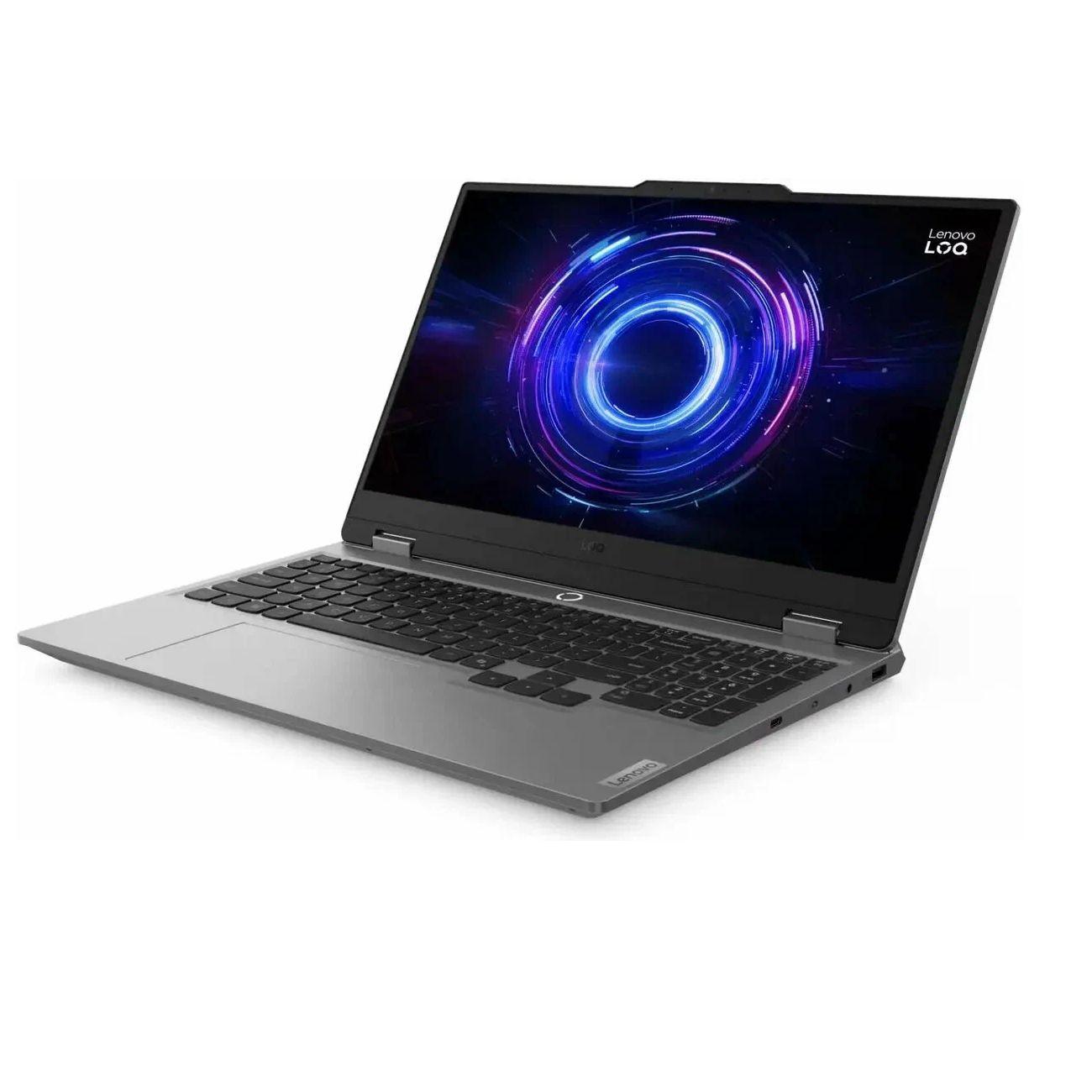 Ноутбук игровой Lenovo LOQ 83JE002BRK 15.6" IPS/Intel Core i5 13450HX/16Gb/512Gb SSD/GeForce RTX 5050 8Gb/ DOS/Серый (15IRX10)