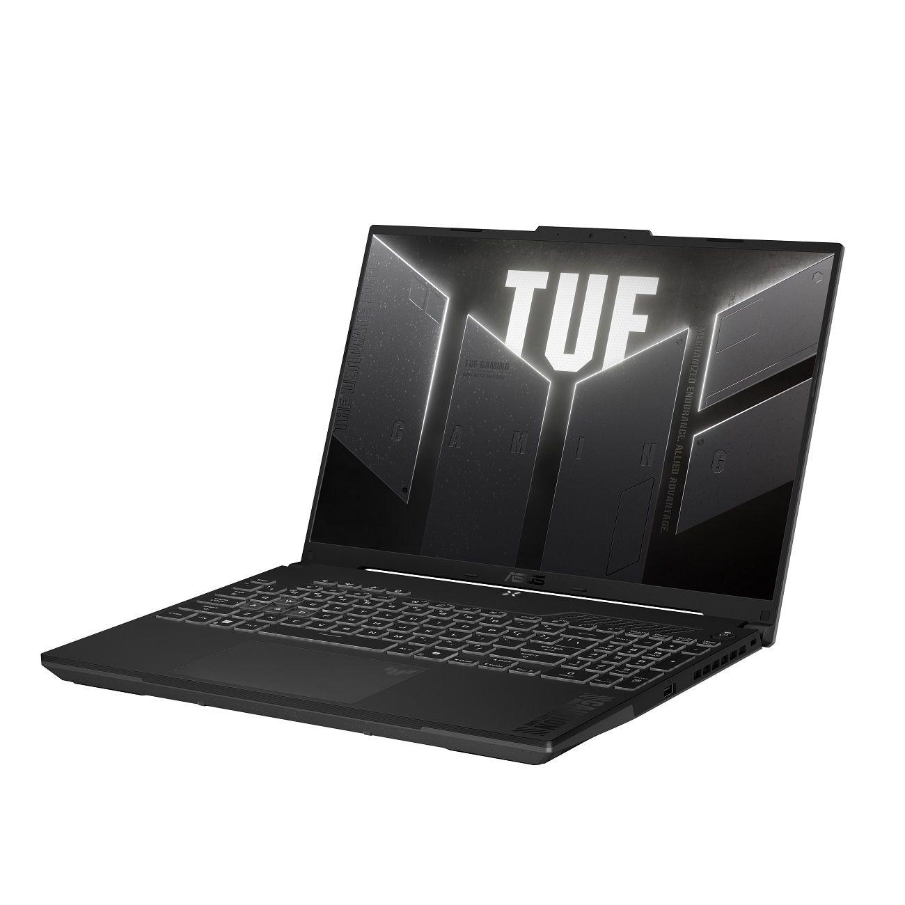 Ноутбук игровой ASUS TUF Gaming F16 FX607VJ-RL013 16" IPS/Intel Core 5 210H/16GB/512GB SSD/GeForce RTX 3050 6GB/DOS/Серый