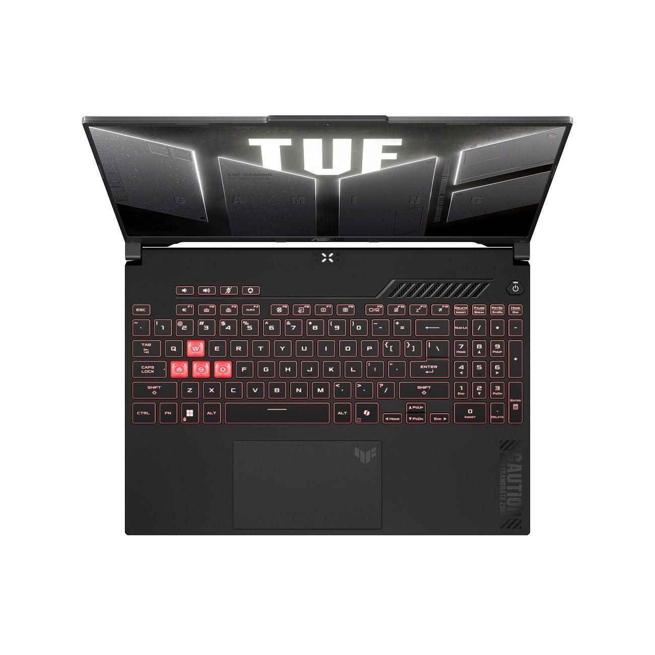 Ноутбук игровой ASUS TUF Gaming F16 FX607VU-RL061 16" IPS/Intel Core 5 210H/16GB/512GB SSD/GeForce RTX 4050 6GB/DOS/Серый