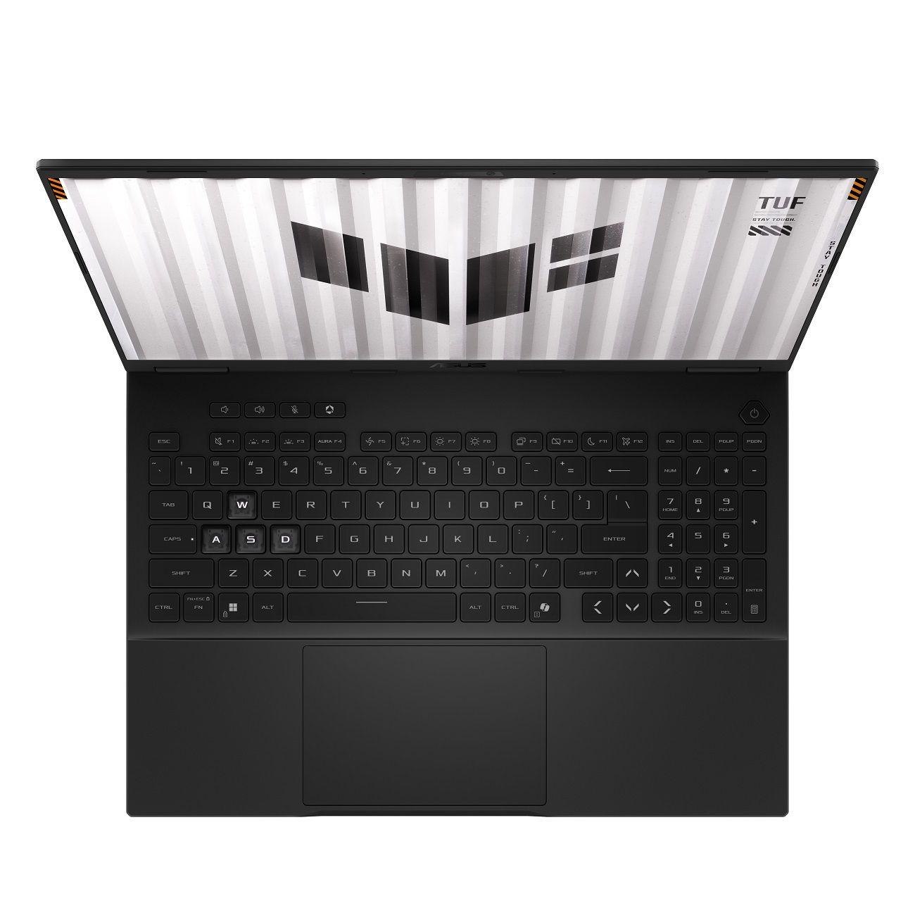 Ноутбук игровой ASUS TUF Gaming F16 FX608JM-RV041 16" IPS/ Intel Core i5 13450HX/16GB/1TB SSD/GeForce RTX 5060 8GB/DOS/Серый