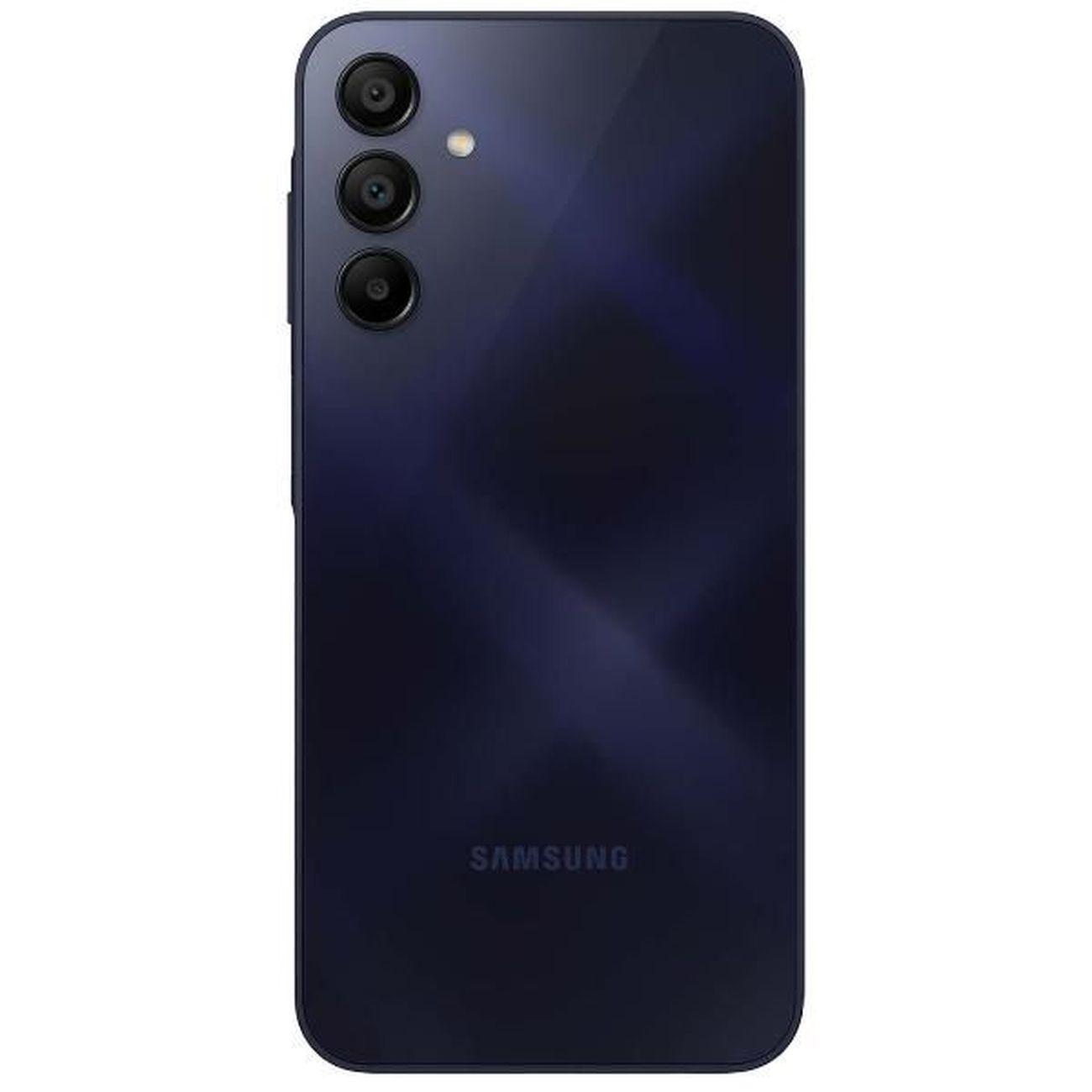 Восстановленный смартфон Samsung Galaxy A15 4/128GB темно-синий, рабочий
