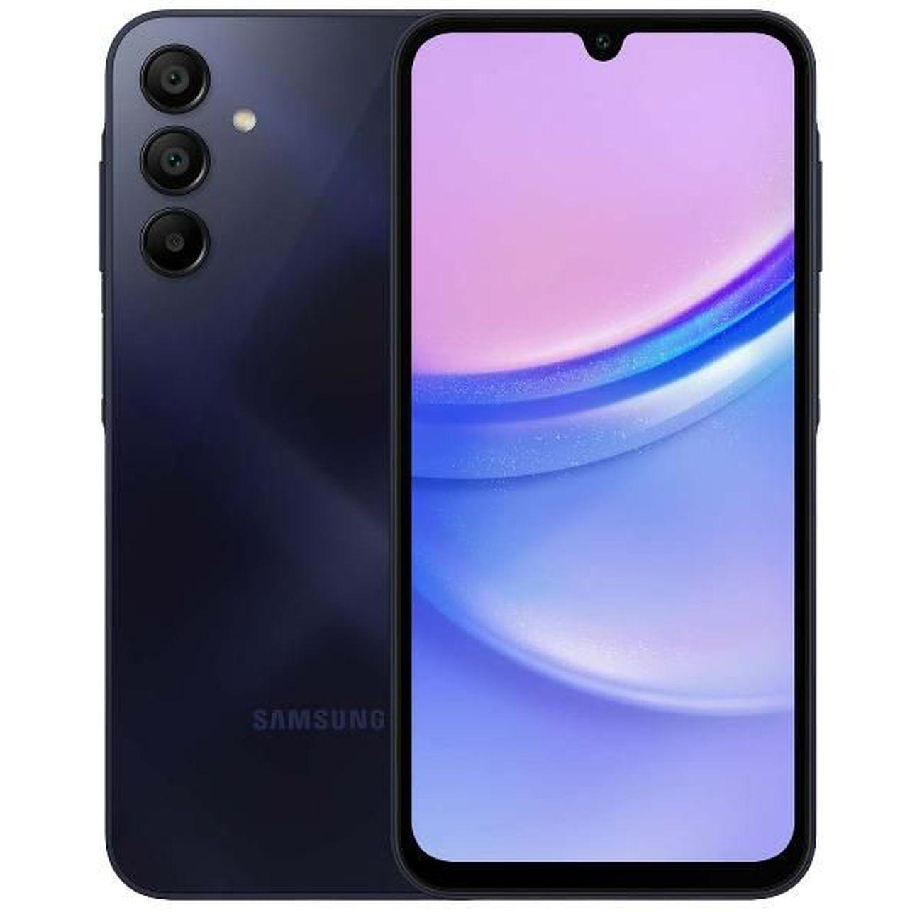 Восстановленный смартфон Samsung Galaxy A15 8/256GB Dark Blue, рабочий фото