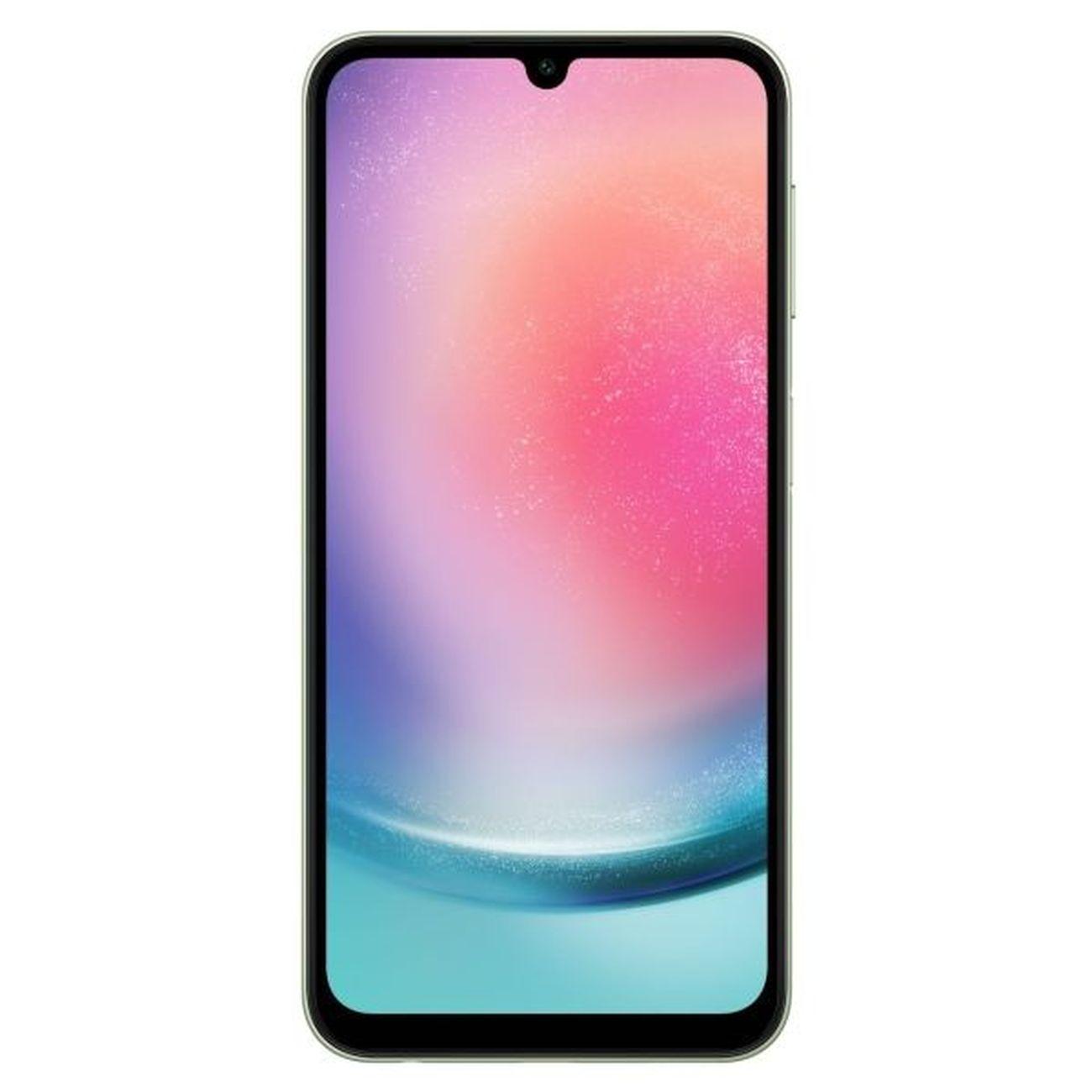 Восстановленный смартфон Samsung Galaxy A24 4/128GB салатовый, рабочий