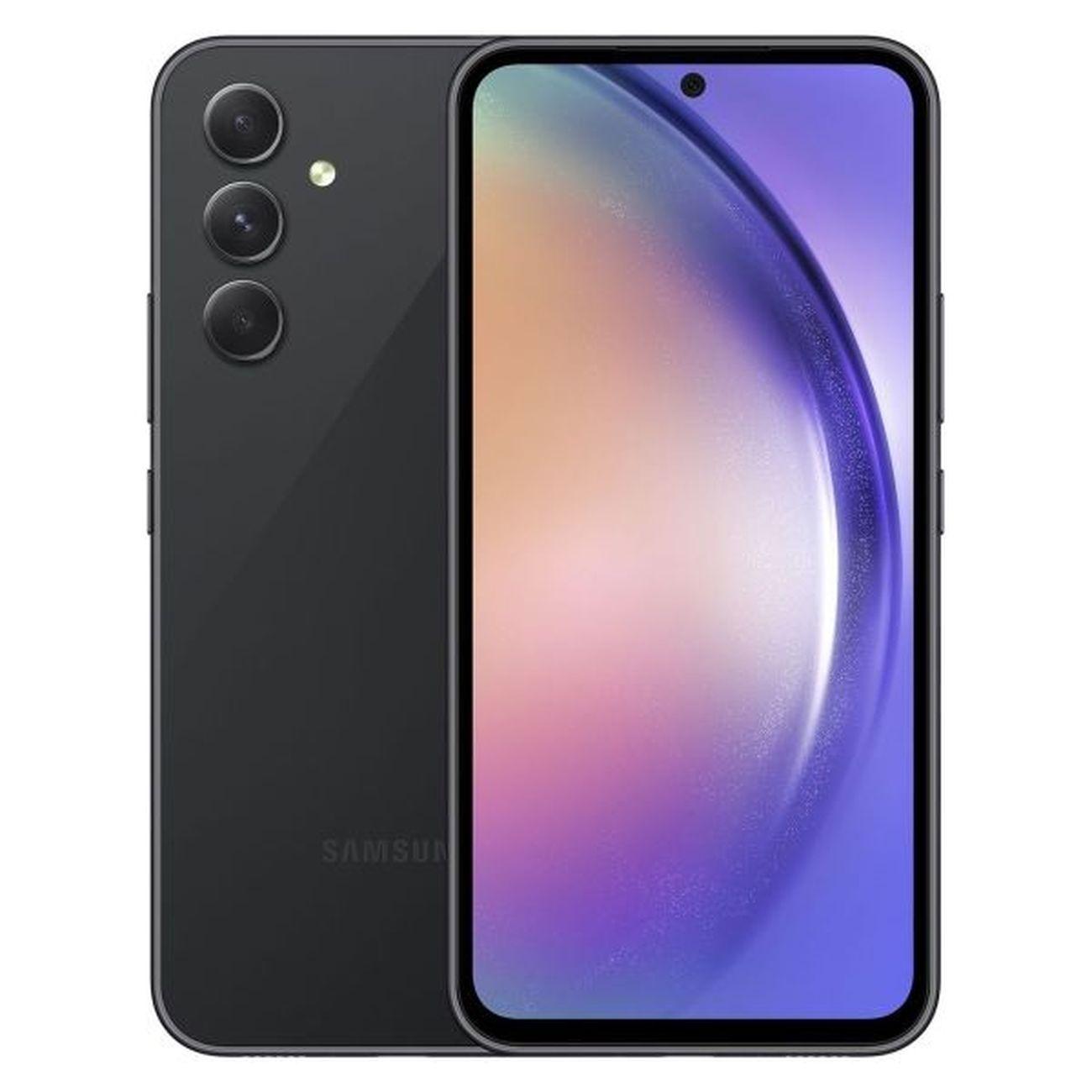 Восстановленный смартфон Samsung Galaxy A54 8/256GB Awesome Graphite, рабочий