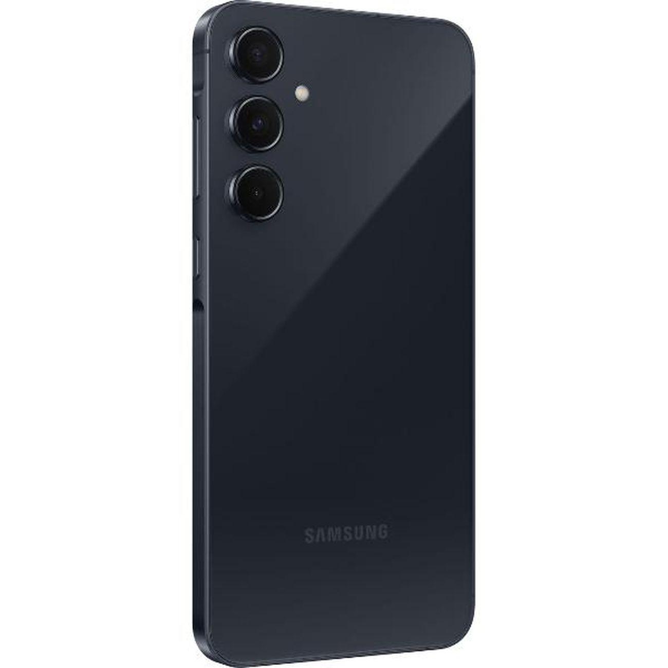 Восстановленный смартфон Samsung Galaxy A55 5G 8/256GB синий черный, рабочий