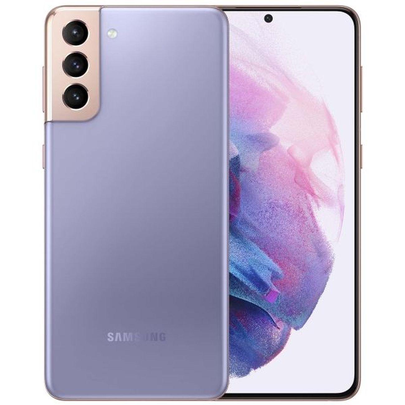 Восстановленный смартфон Samsung Galaxy S21 8/128GB Phantom Violet (SM-G991B), рабочий