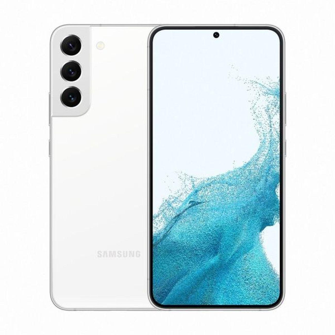 Восстановленный смартфон Samsung Galaxy S22+ 8/128GB фантом белый (SM-S906B), рабочий
