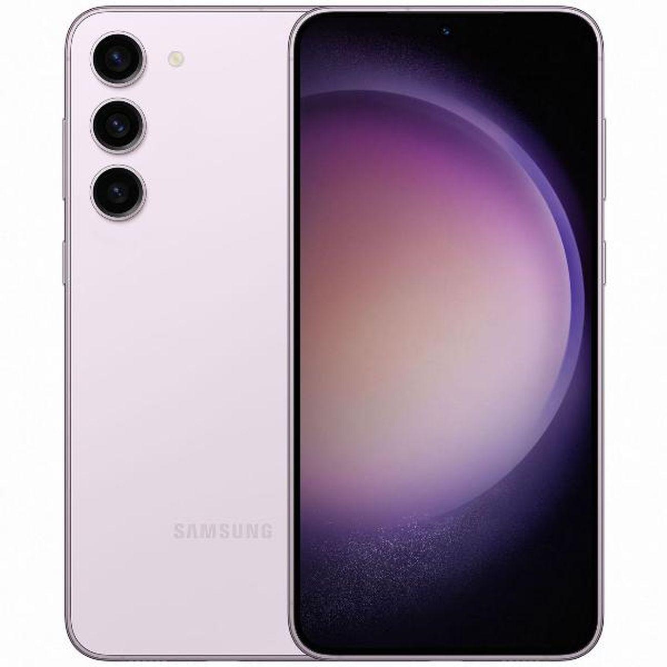 Восстановленный смартфон Samsung Galaxy S23+ 8/512GB Lavender (SM-S916/DS), рабочий