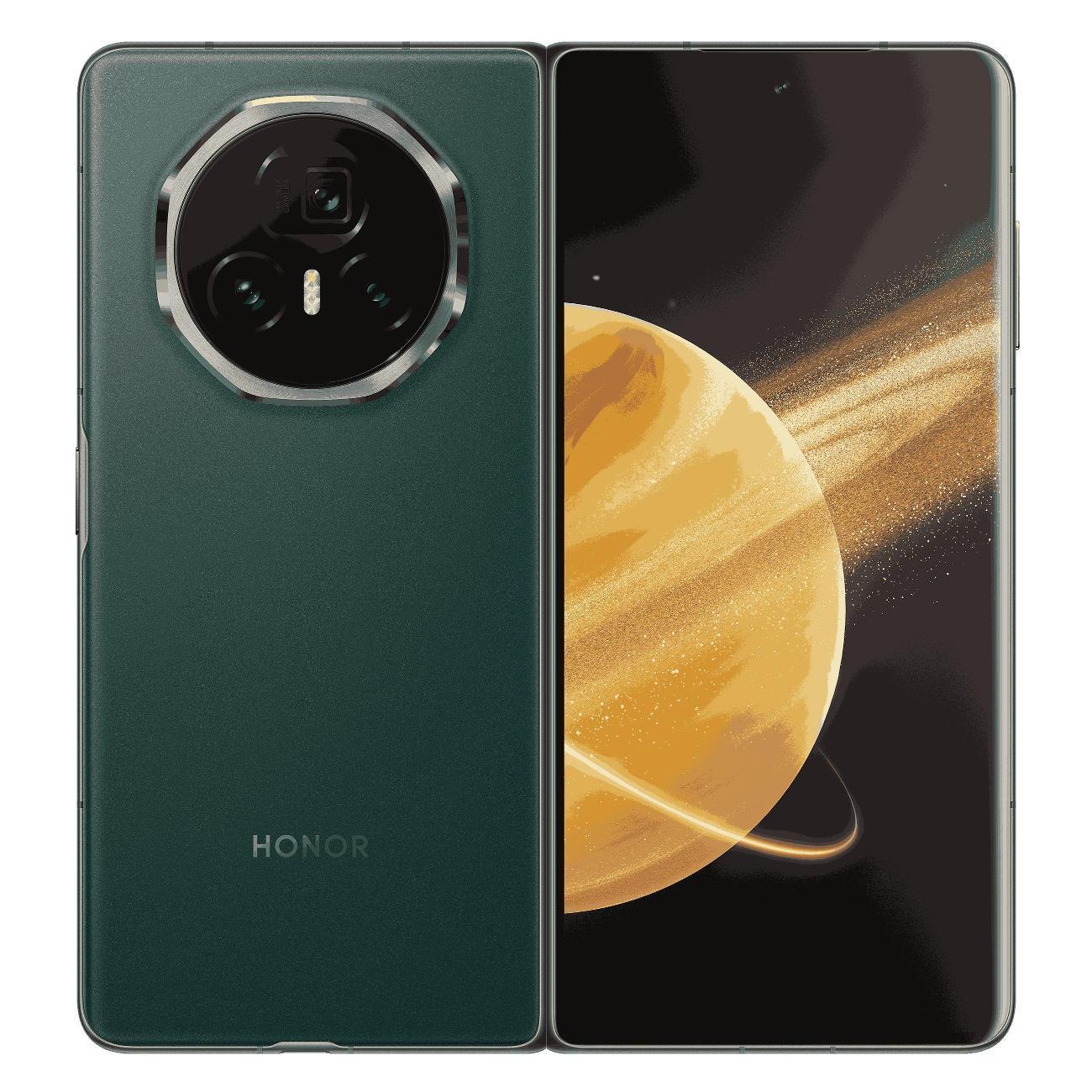 Восстановленный смартфон HONOR Magic V3 12/512GB Green, хороший