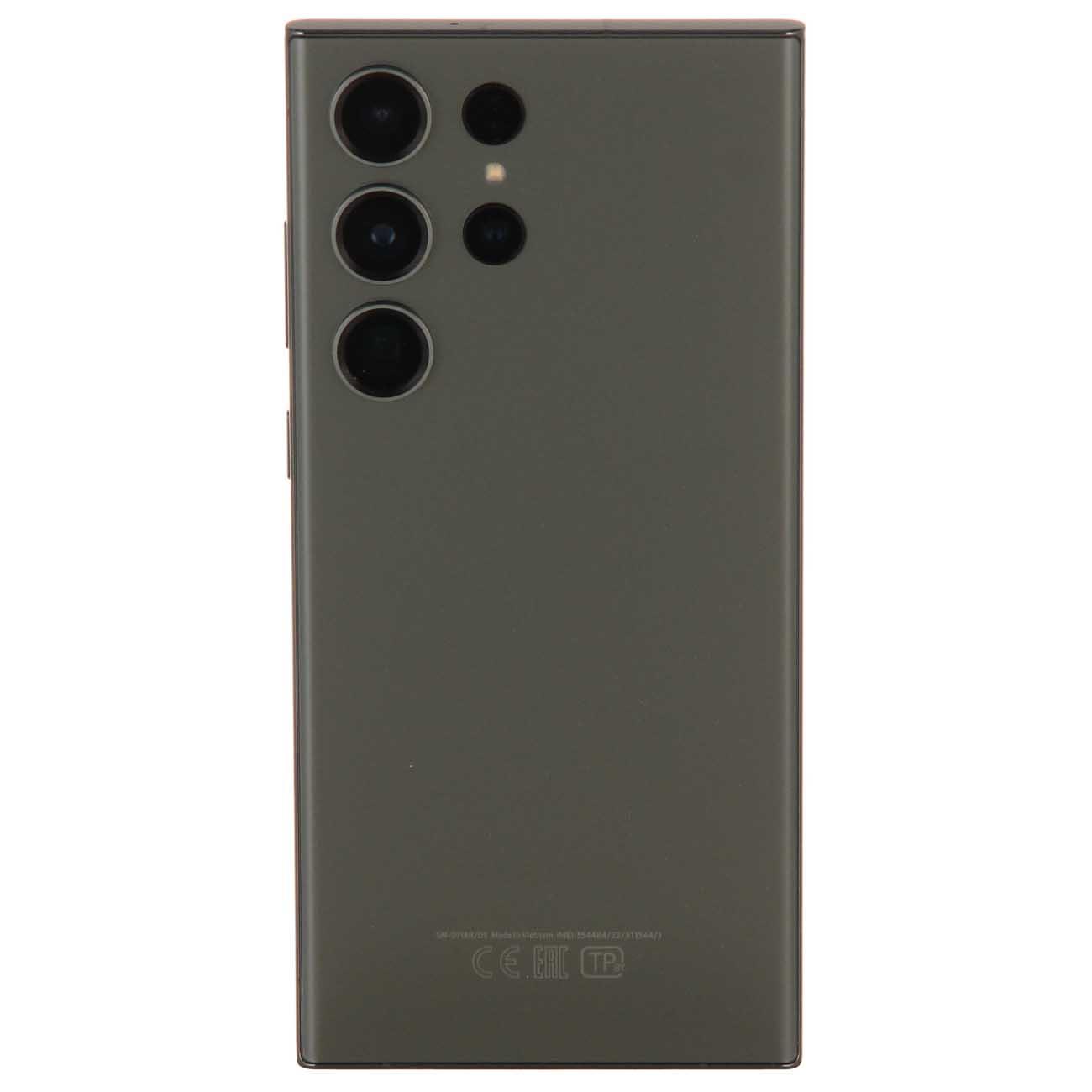 Восстановленный смартфон Samsung Galaxy S23 Ultra 12/1TB Green (SM-S918B/DS), рабочий