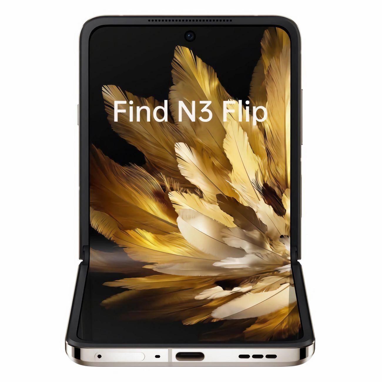 Восстановленный смартфон OPPO Find N3 Flip 12/256GB Gold, отличный