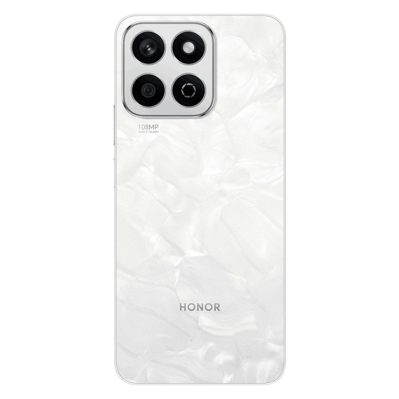 Восстановленный смартфон HONOR X7c 8/256GB Moonlight White, отличный