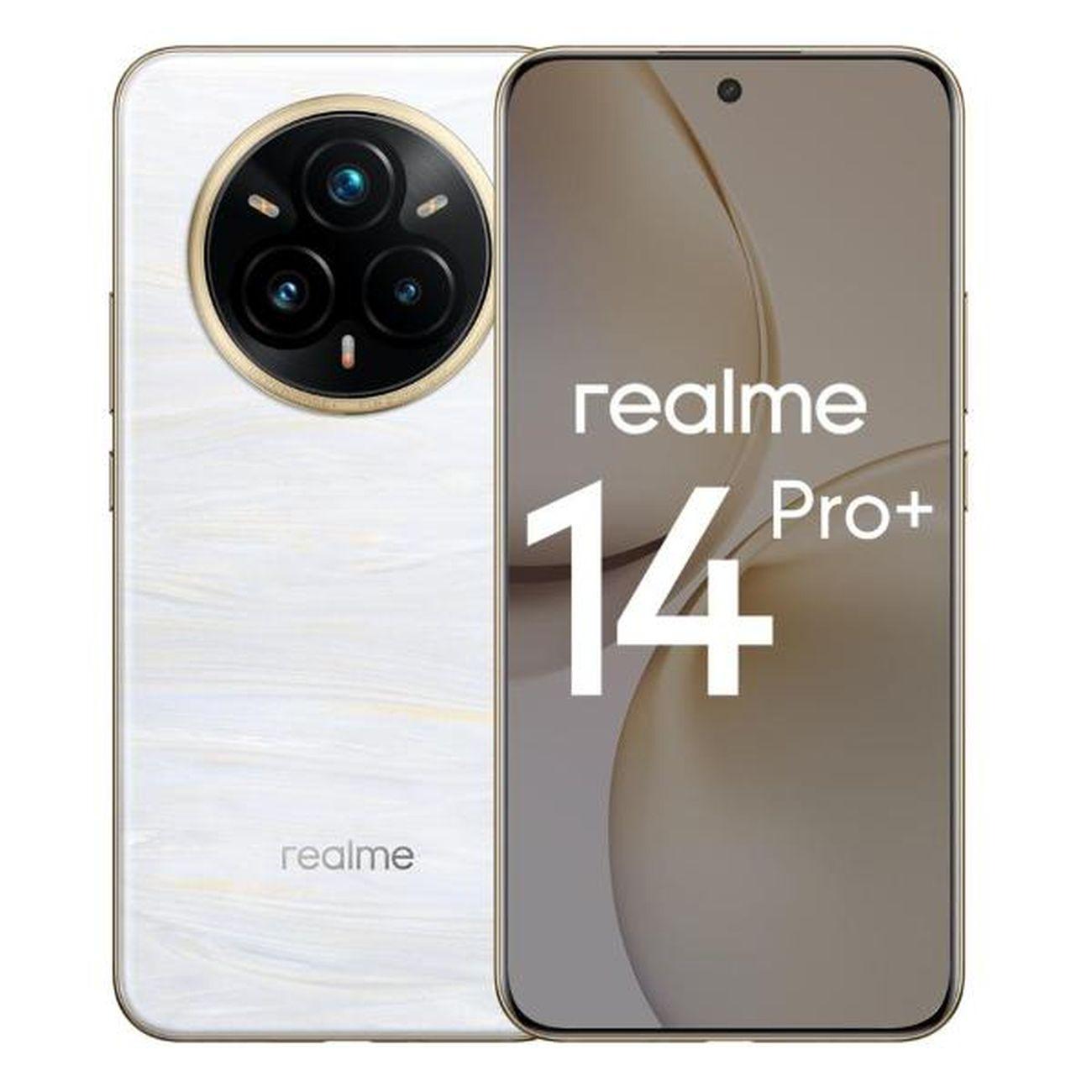 Восстановленный смартфон realme 14 Pro+ 8/256GB White, хороший