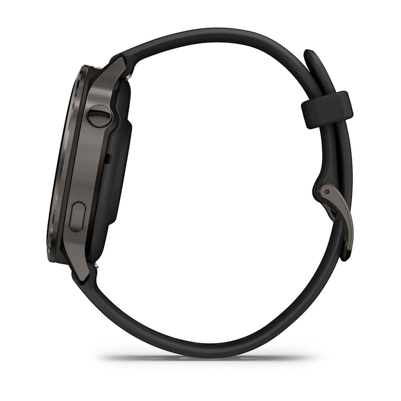 Спортивные часы Garmin Venu 4 черный, черный ремешок 41мм 010-03013-02