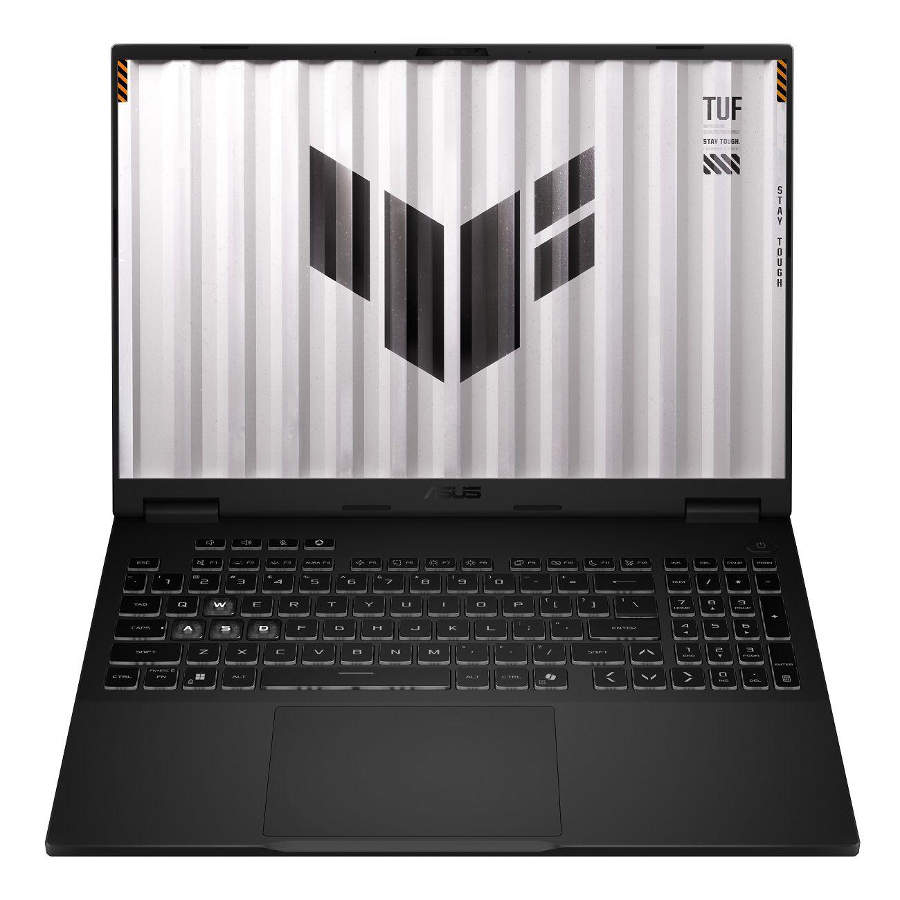 Ноутбук игровой ASUS TUF Gaming F16 FX608JHR-RV151 16"/Core i5 14450HX/16Гб/1Тб/GeForce RTX 5050 8 ГБ/noOS/Серый
