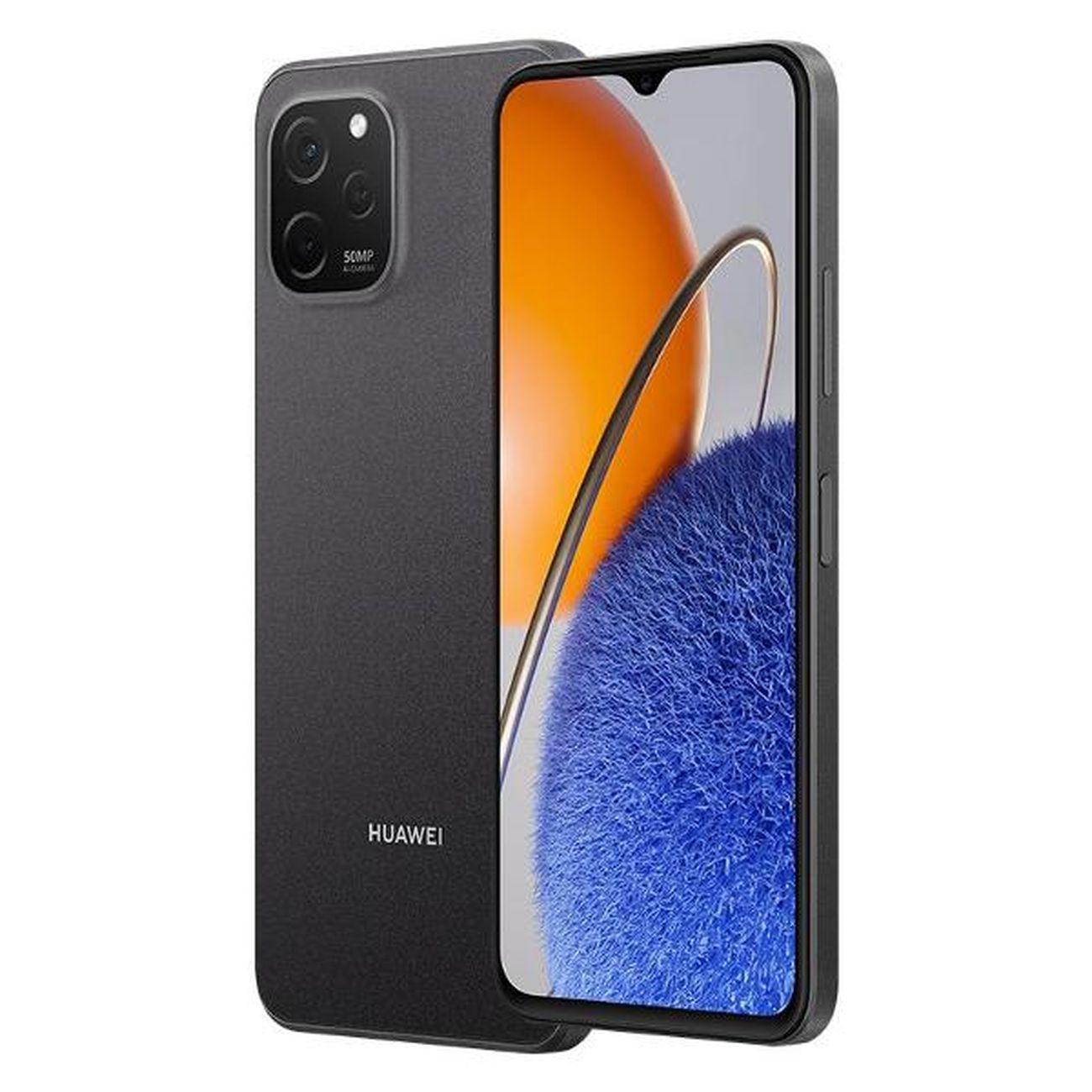 Восстановленный смартфон HUAWEI nova Y61 4/128GB полночный черный, отличный