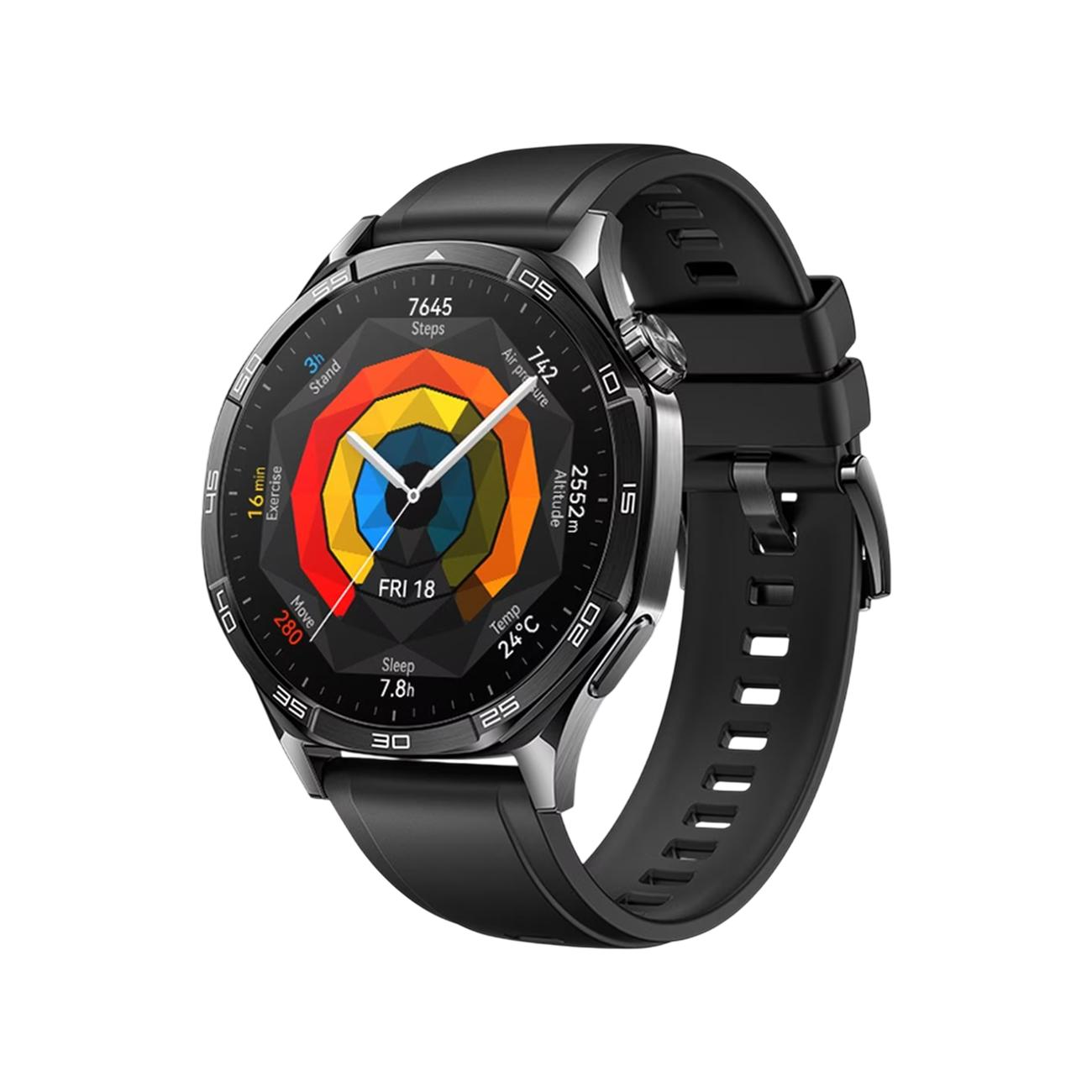 Восстановленные смарт-часы HUAWEI Watch GT 5 46mm Black, хороший
