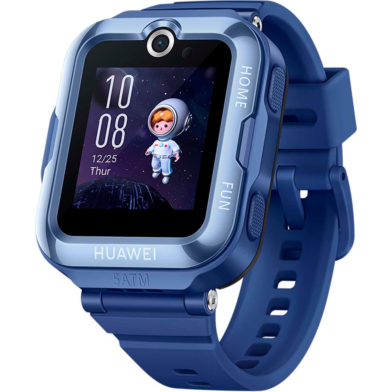 Восстановленные часы с GPS трекером HUAWEI Watch Kids 4 Pro Blue (ASN-AL10), хороший