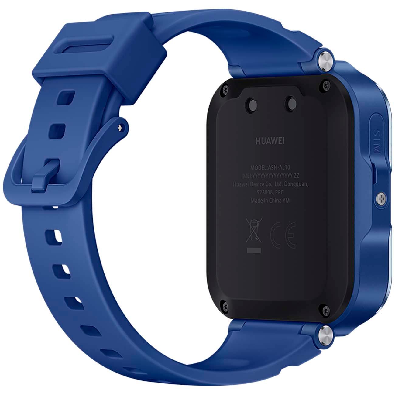 Восстановленные часы с GPS трекером HUAWEI Watch Kids 4 Pro Blue (ASN-AL10), хороший