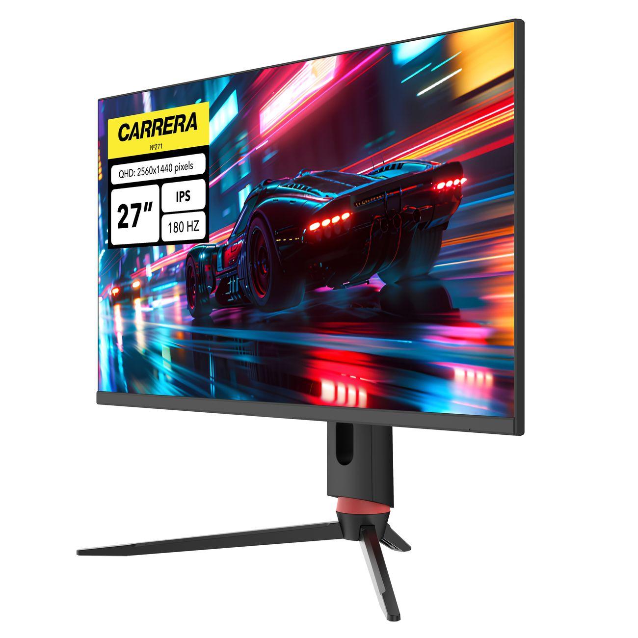 Восстановленный монитор игровой Carrera 27"/IPS/2560x1440/180Гц/черный (CRL271), отличный