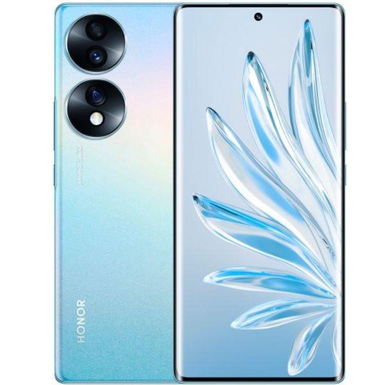 Восстановленный смартфон HONOR 70 8/128GB Icelandic Frost, хороший