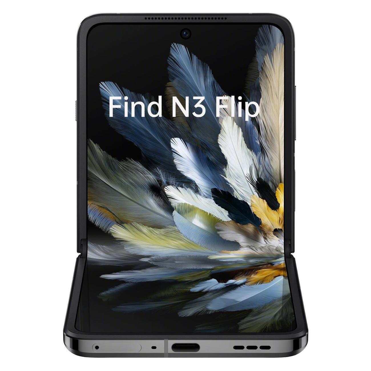 Восстановленный смартфон OPPO Find N3 Flip 12/256GB Black, рабочий