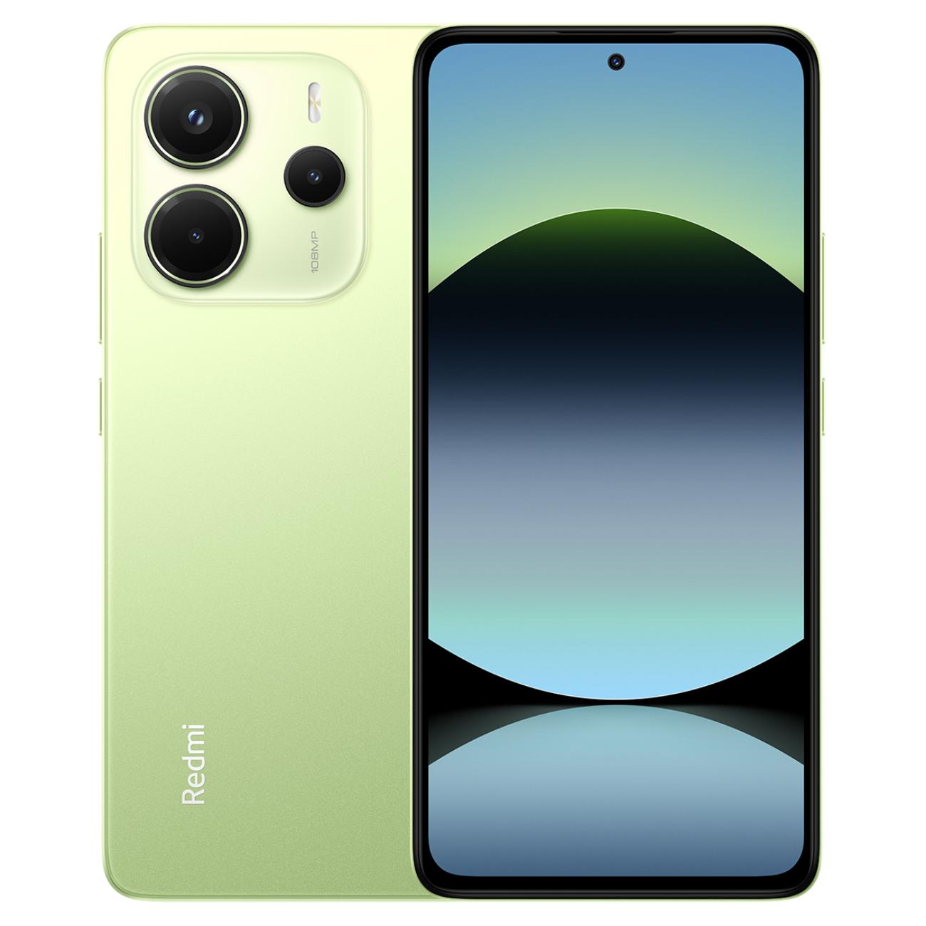 Восстановленный смартфон Xiaomi Redmi Note 14 8/256GB Lime Green, отличный фото