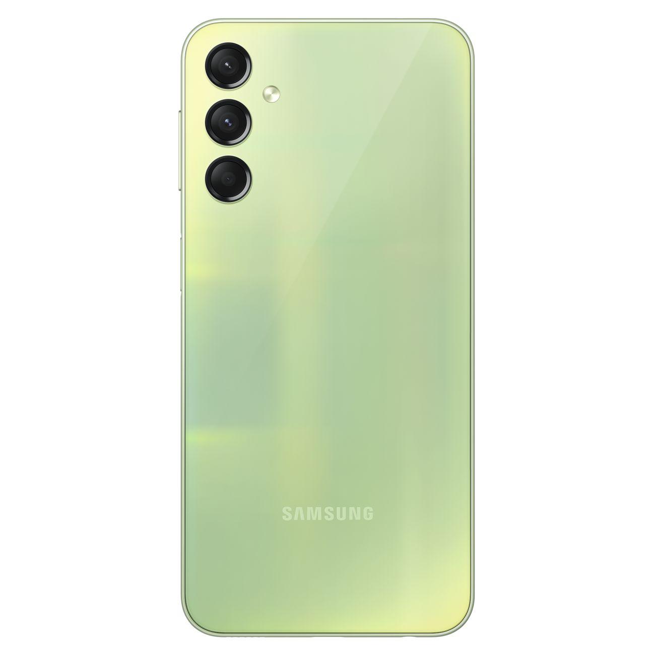 Восстановленный смартфон Samsung Galaxy A24 6/128GB салатовый, хороший