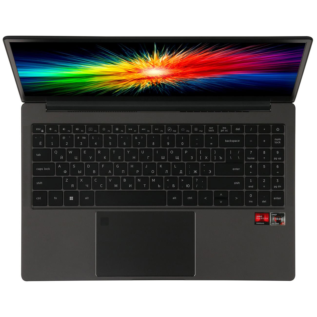 Восстановленный ноутбук Digma Pro Sprint N/15.6"/Ryzen 5 5500U/8/512GB/Win/темно-серый (DN15R5-8DXW05), отличный