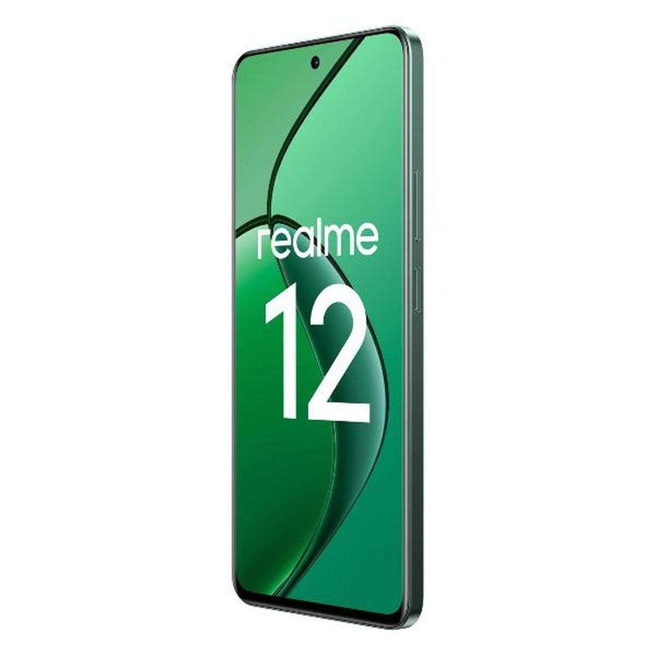 Восстановленный смартфон realme 12 4G 8/256GB Green, хороший