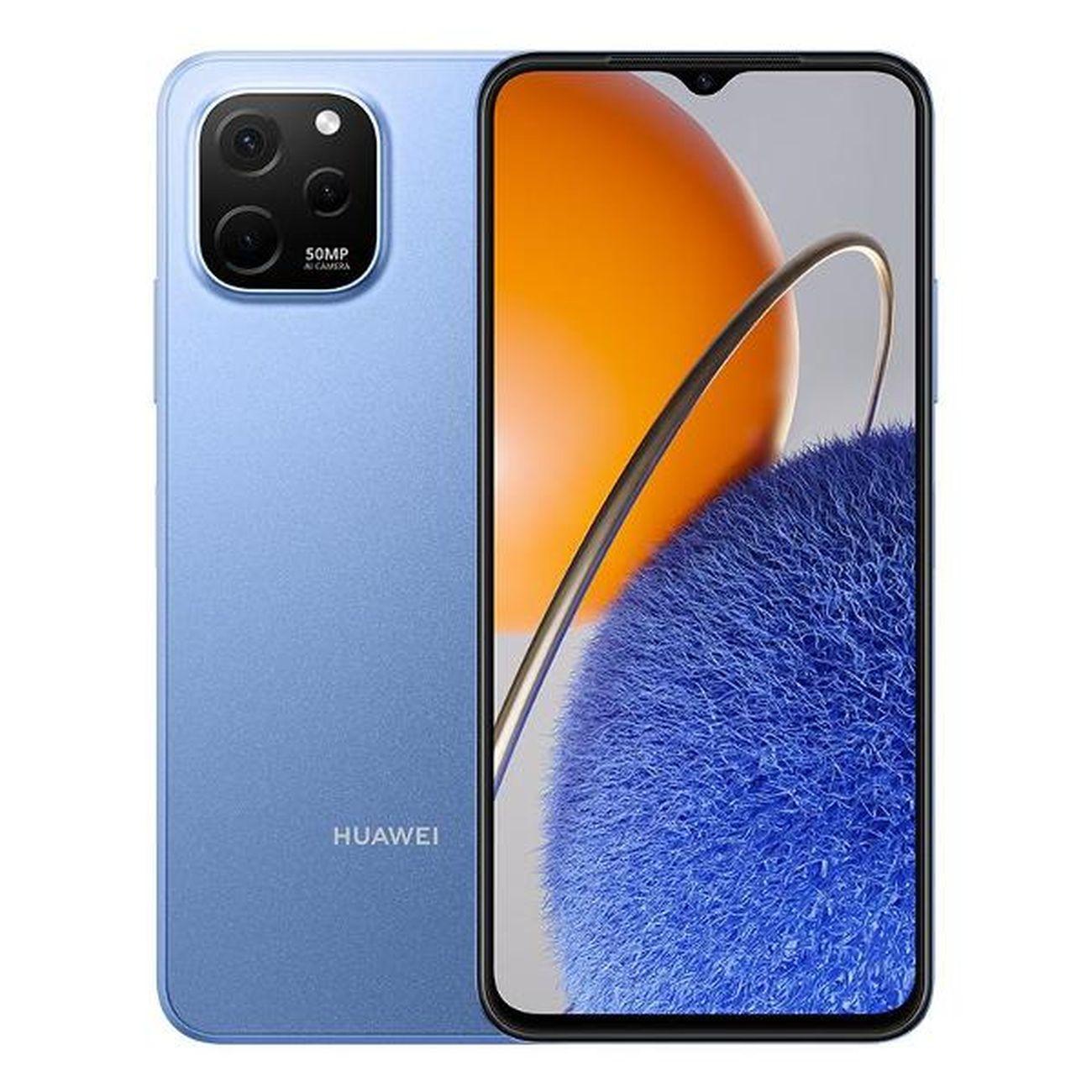 Восстановленный смартфон HUAWEI nova Y61 4/128GB сапфировый синий, отличный