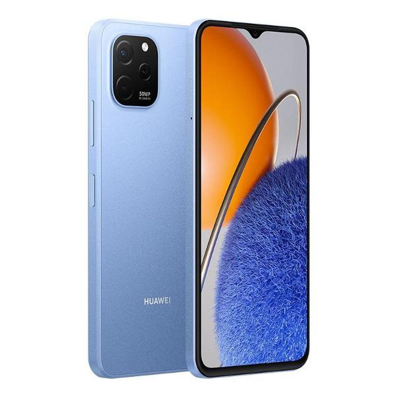 Восстановленный смартфон HUAWEI nova Y61 4/128GB сапфировый синий, отличный