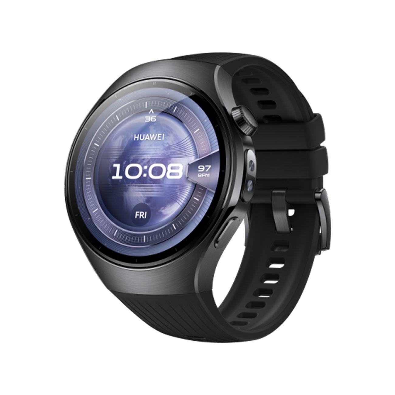 Восстановленные смарт-часы HUAWEI Watch 5 46mm Black, отличный