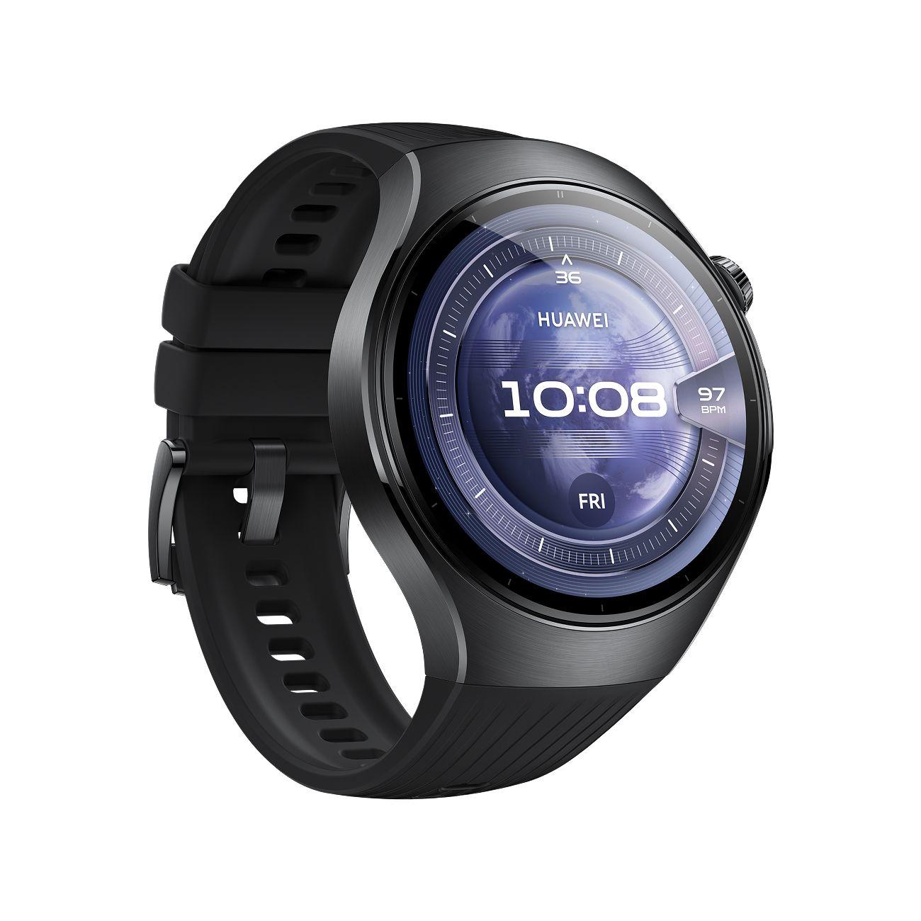 Восстановленные смарт-часы HUAWEI Watch 5 46mm Black, отличный