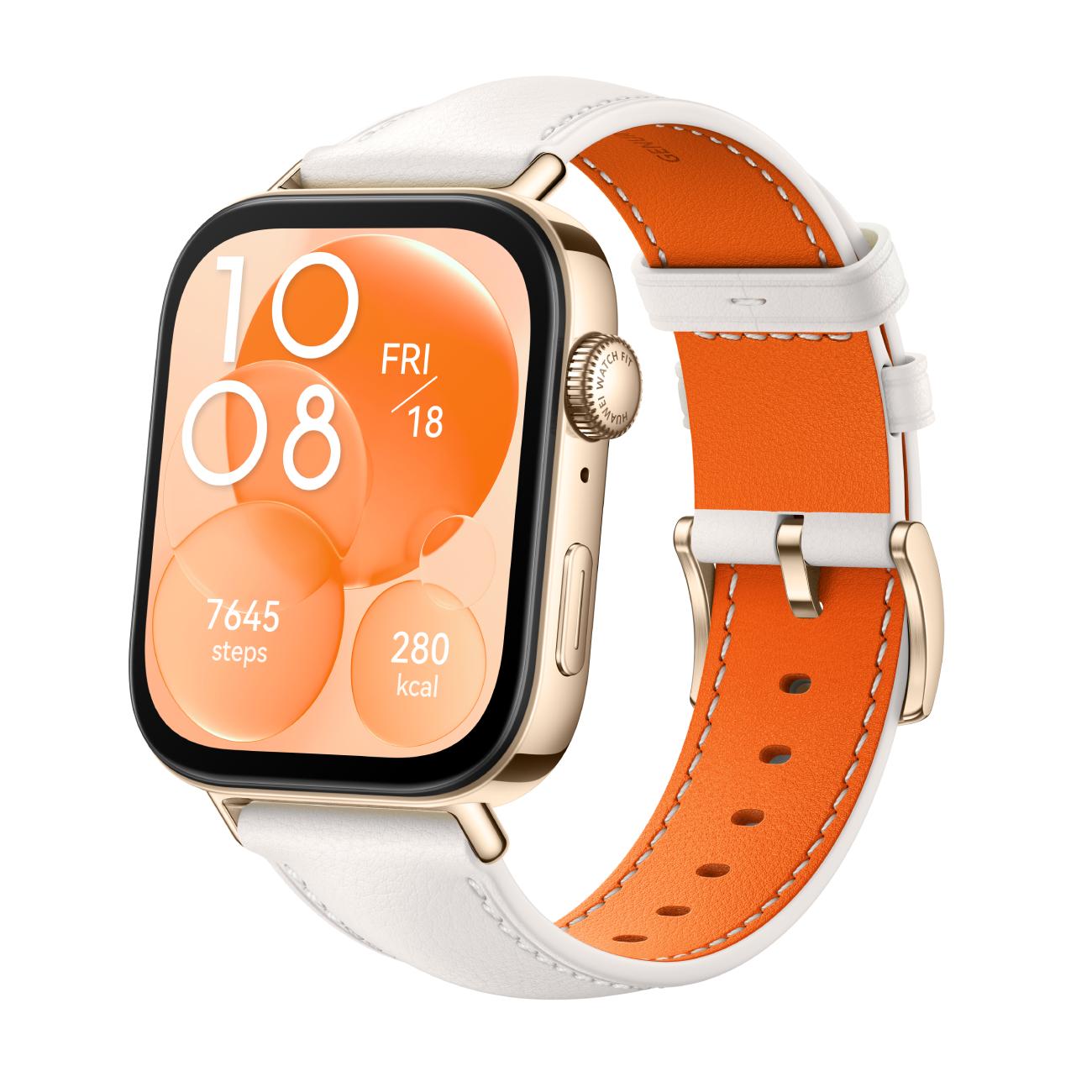 Восстановленные смарт-часы HUAWEI Watch Fit 3 NFC White, хороший