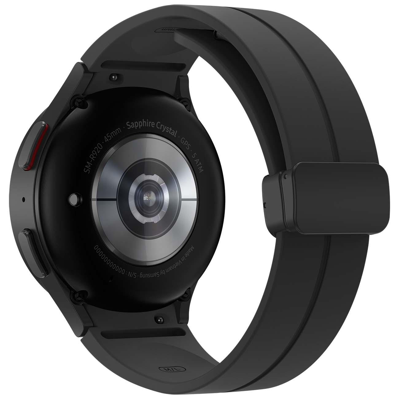 Восстановленные смарт-часы Samsung Galaxy Watch5 Pro 45mm Black Titanium, отличный