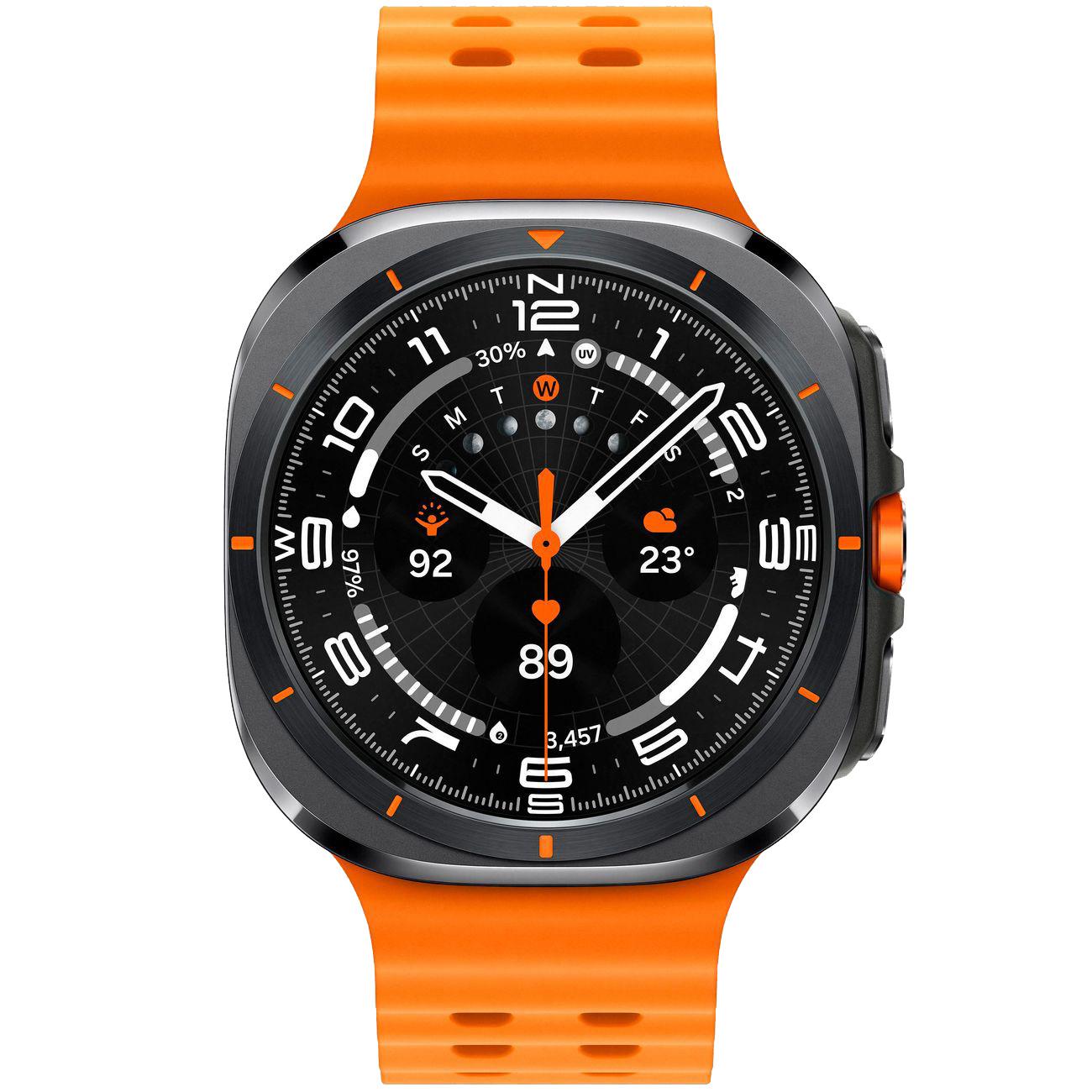 Восстановленные смарт-часы Samsung Galaxy Watch Ultra 47mm LTE черный титан, отличный